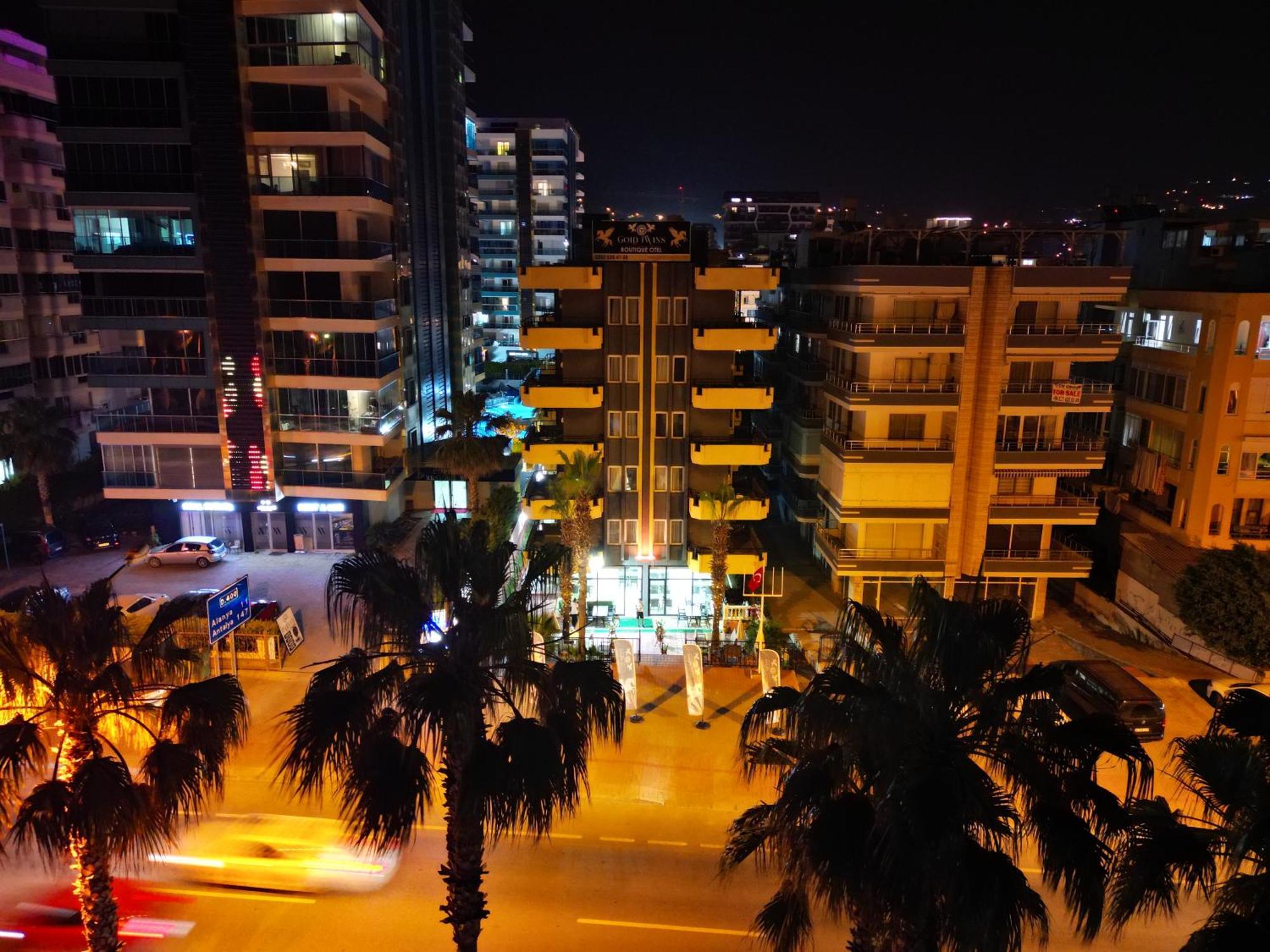 Gold Twins Boutique Hotel Алания Экстерьер фото