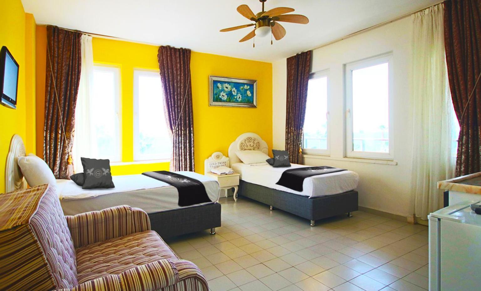 Gold Twins Boutique Hotel Алания Экстерьер фото