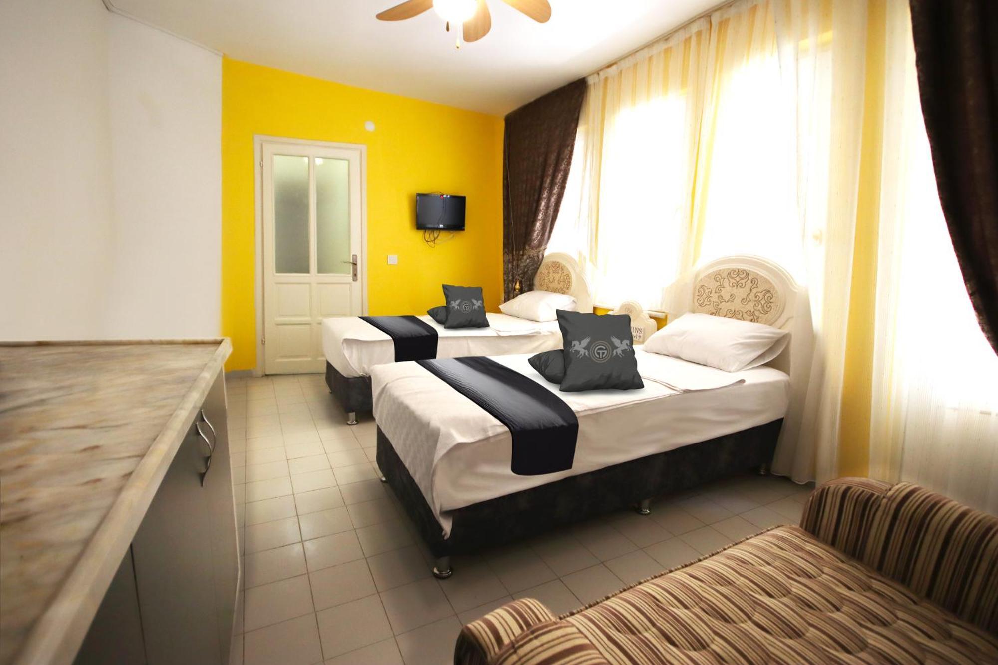 Gold Twins Boutique Hotel Алания Экстерьер фото